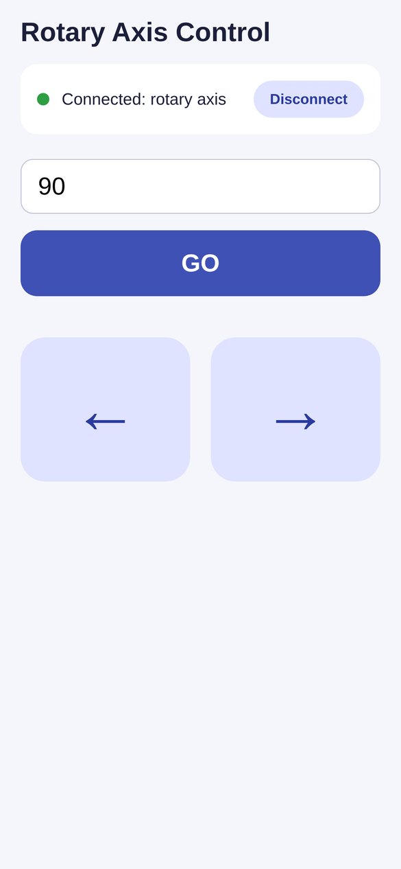 Rotary (4th) axis app
