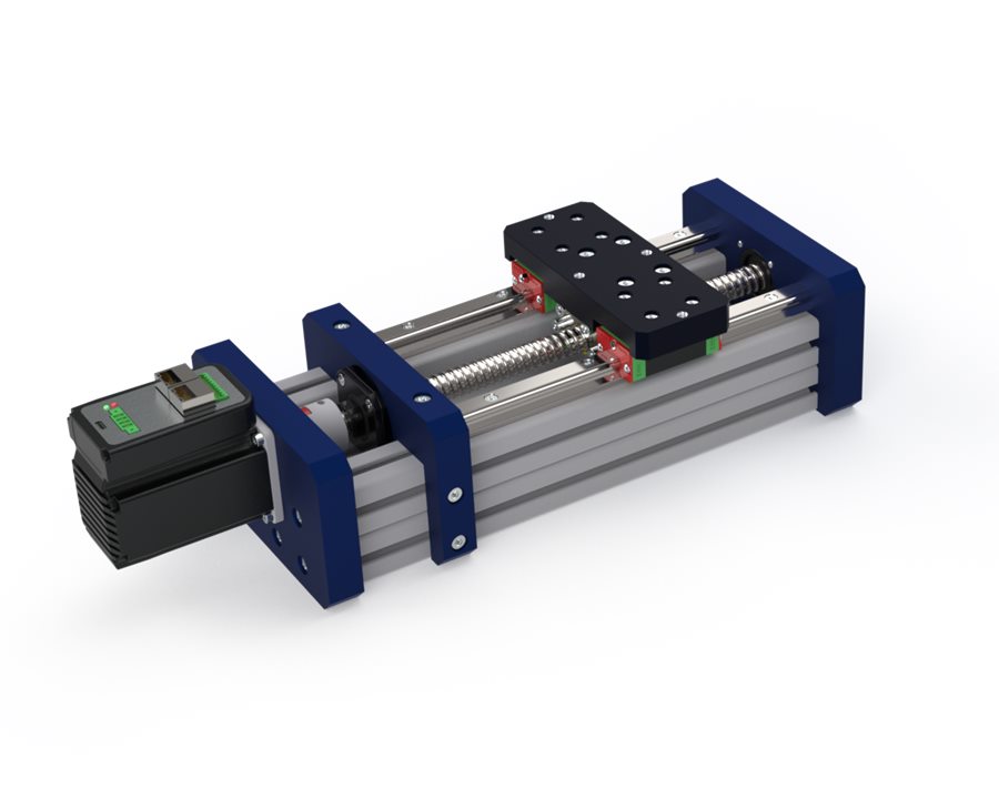 Economy ballscrew-driven aluminium linear module