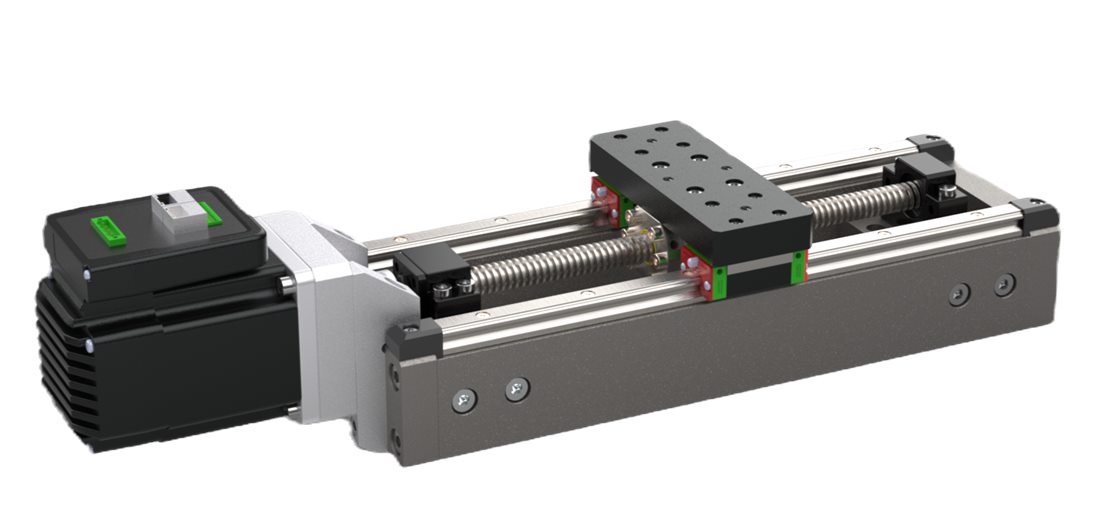 Heavy ballscrew-driven steel linear module