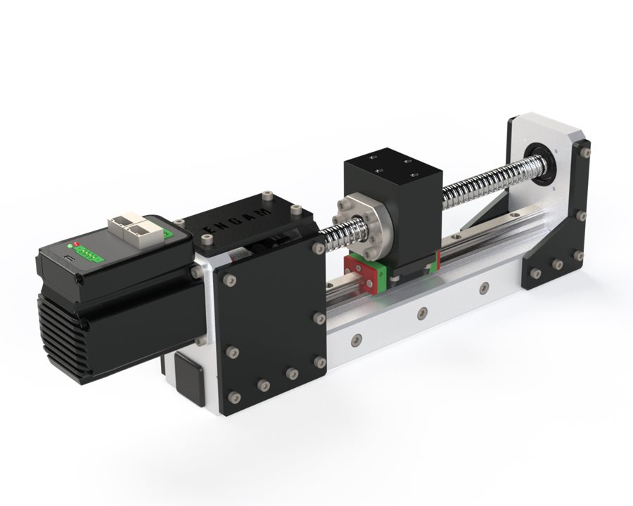 Light aluminium linear module