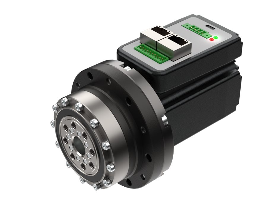 Harmonic rotary joint module